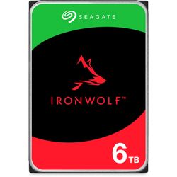 Seagate IronWolf NAS 6 TB CMR, hard drive (SATA 6 Gb/s, 3.5")