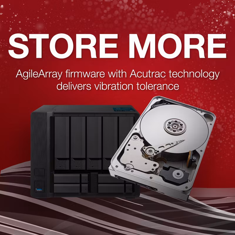 Seagate IronWolf Hårddisk ST8000VN002 8TB 3.5" SATA-600