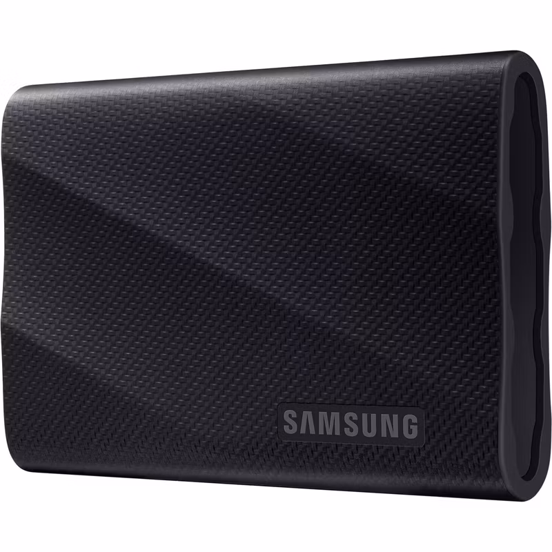 SAMSUNG Portable SSD T9 1 TB, External SSD (black, USB 3.2 Gen 2x2 (20Gbps)