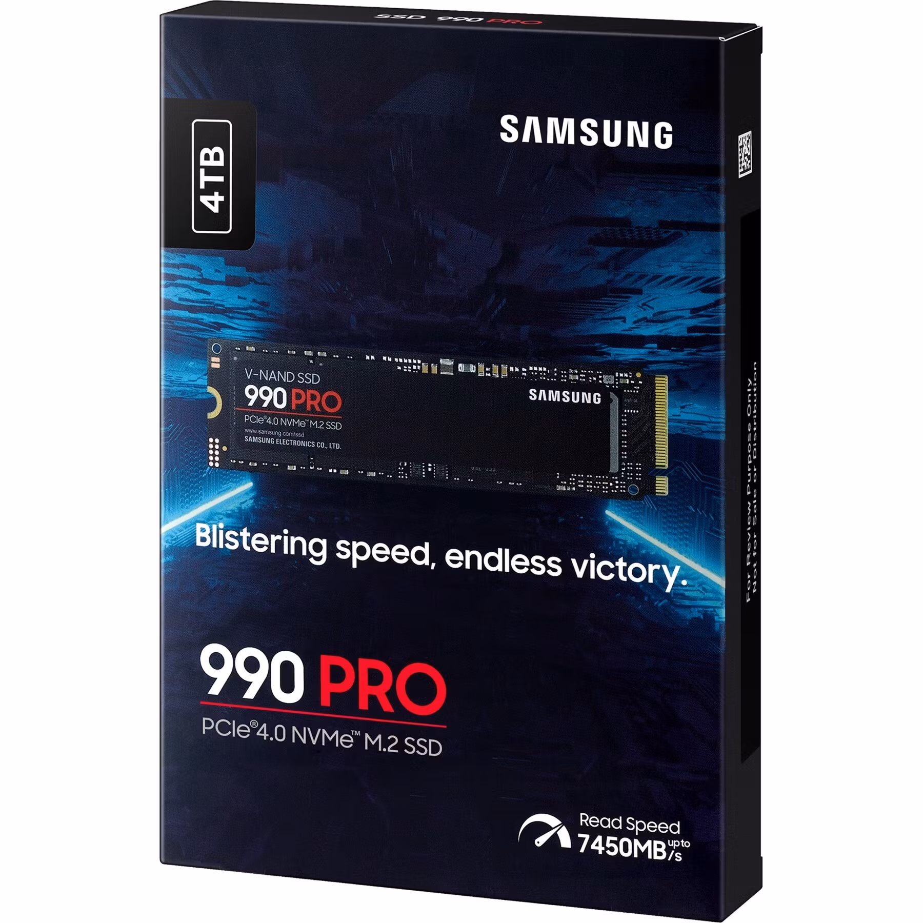 Samsung 990 PRO PCIe 4.0 NVMe M.2 SSD 4TB