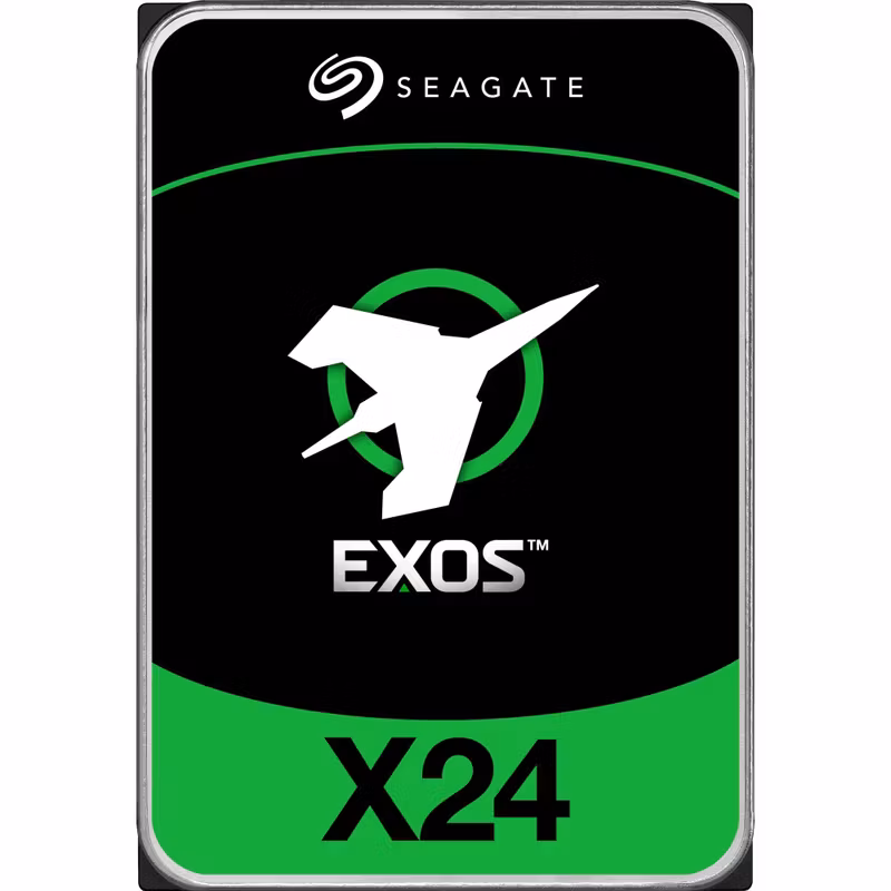 Seagate Exos X24 interna hårddisk 24 TB 7200 RPM 512 MB 3.5" SATA