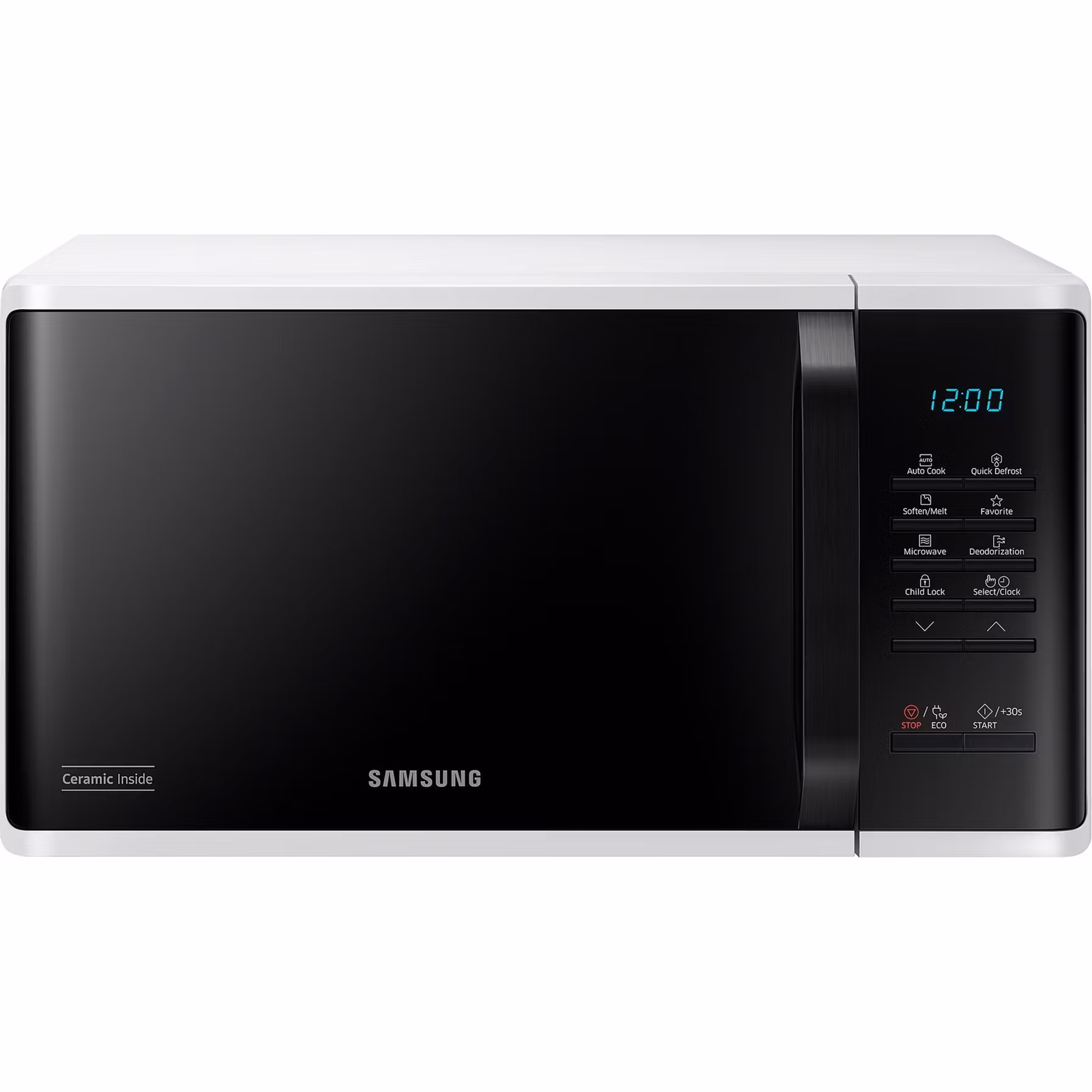 SAMSUNG MS23K3513AW/EN, microwave (black/white)