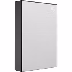 Seagate One Touch with Password 5 TB, External Hard Drive (silver, Micro-USB-B 3.2 Gen 1 (5 Gbit/s))