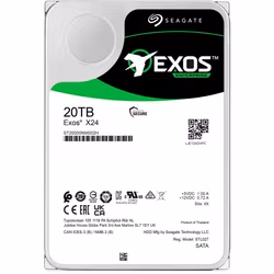 Seagate Exos X24 20 TB hårddisk (SATA 6 Gb/s, 3.5")