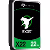 Seagate Exos X22 Hårddisk ST22000NM001E 22TB SATA-600 7200rpm