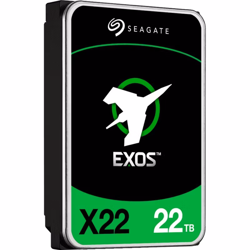 Seagate Exos X22 Hårddisk ST22000NM001E 22TB SATA-600 7200rpm