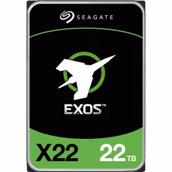 Seagate Exos X22 Hårddisk ST22000NM001E 22TB SATA-600 7200rpm