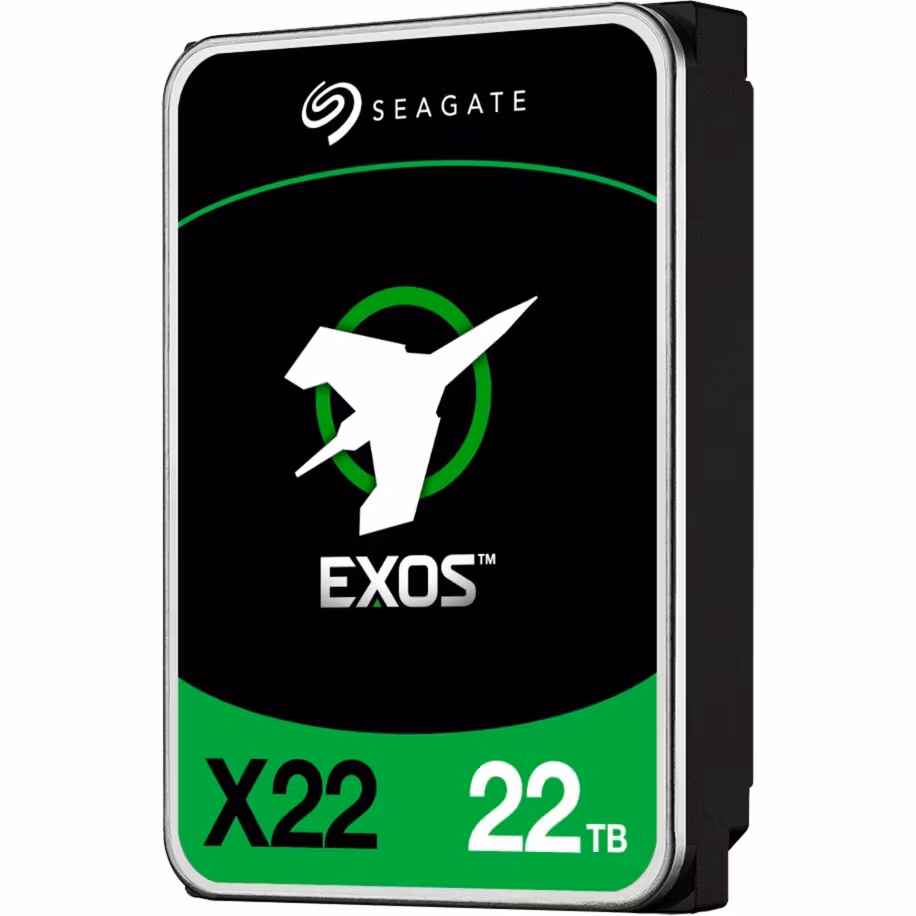 Seagate Exos X22 Hårddisk ST22000NM001E 22TB SATA-600 7200rpm