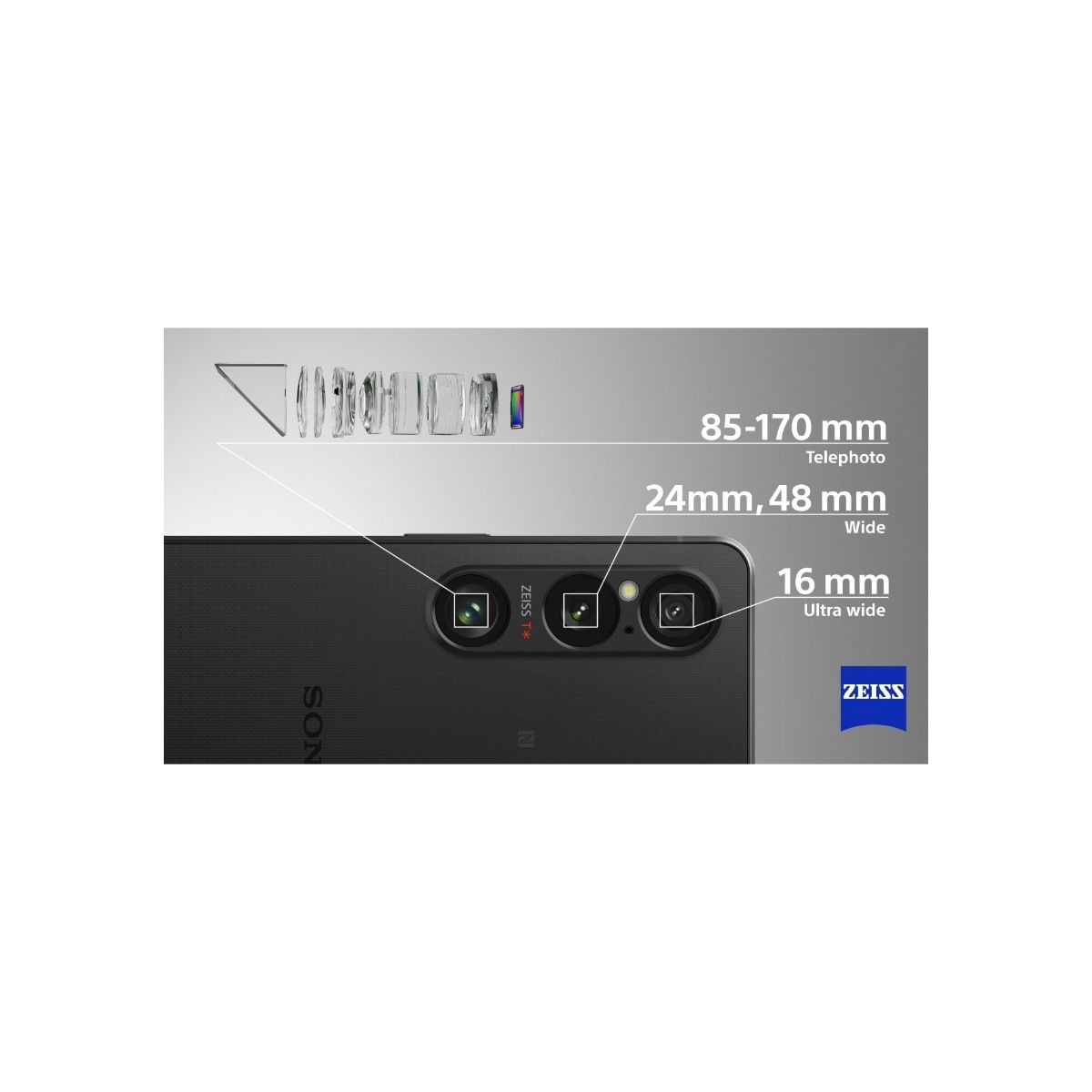Sony Xperia 1 VI 5G 12GB 256GB Svart