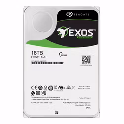 Seagate Exos X20 Hårddisk ST18000NM003D 18TB SATA-600 7200rpm