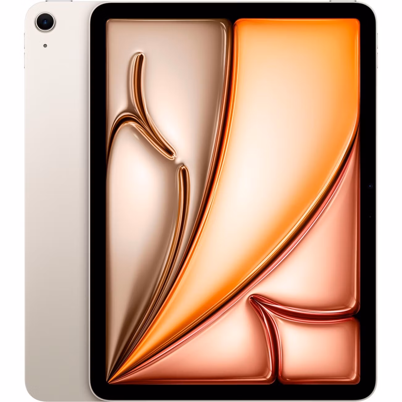 Apple iPad Air 11" (128 GB), tablet PC (champagne, Polarstern / Gen 6 / 2024)