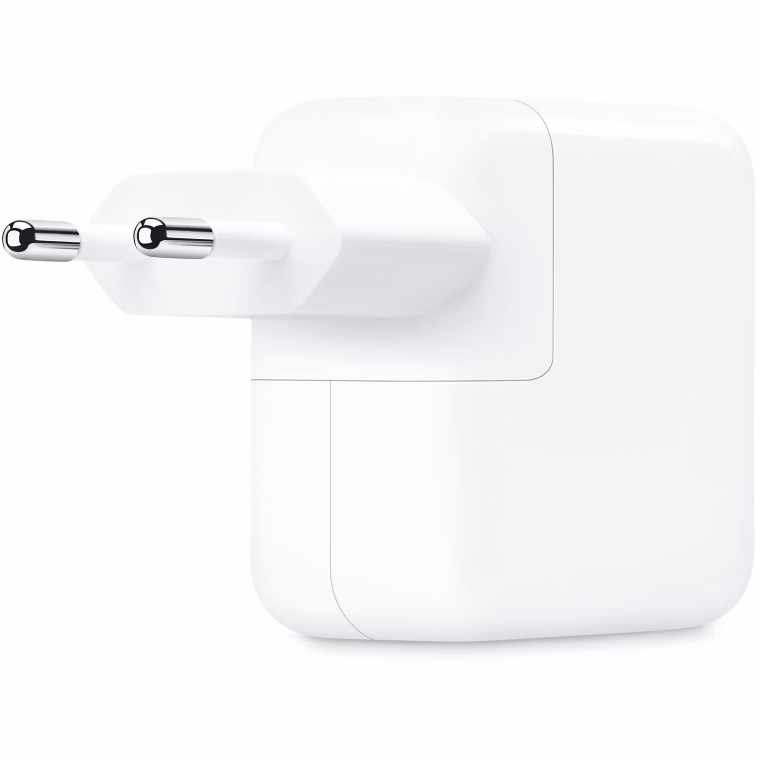 Apple Dual USB-C Power Adapter MW2K3ZM/A, 35 Watt, charger (white, 2x USB-C, without cable)