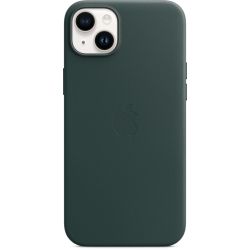 Apple Leather Case with MagSafe, Cell Phone Case (Dark Green, Forest Green, iPhone 14 Plus)
