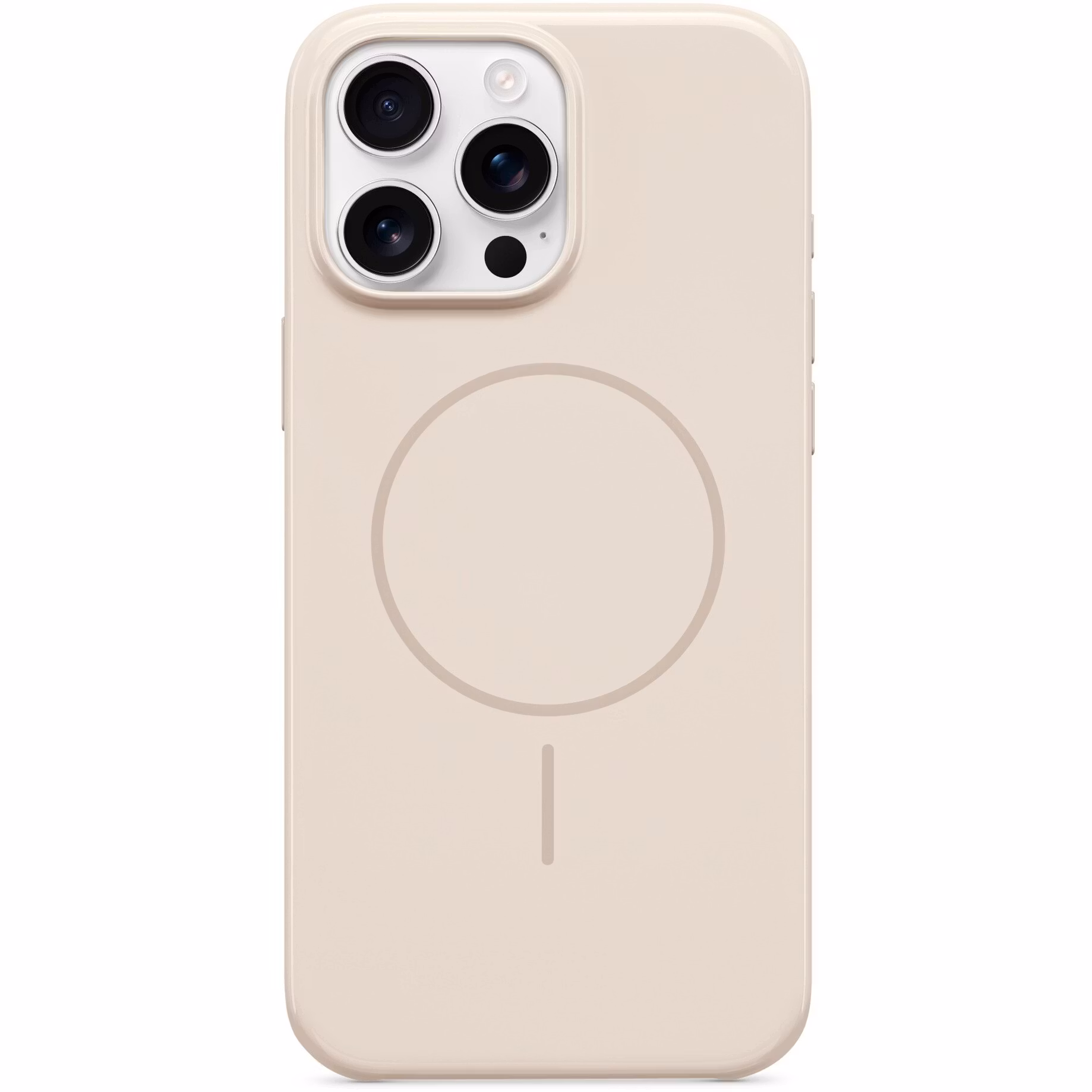Apple Beats Case with MagSafe, mobile phone case (cream, iPhone 16 Pro Max)