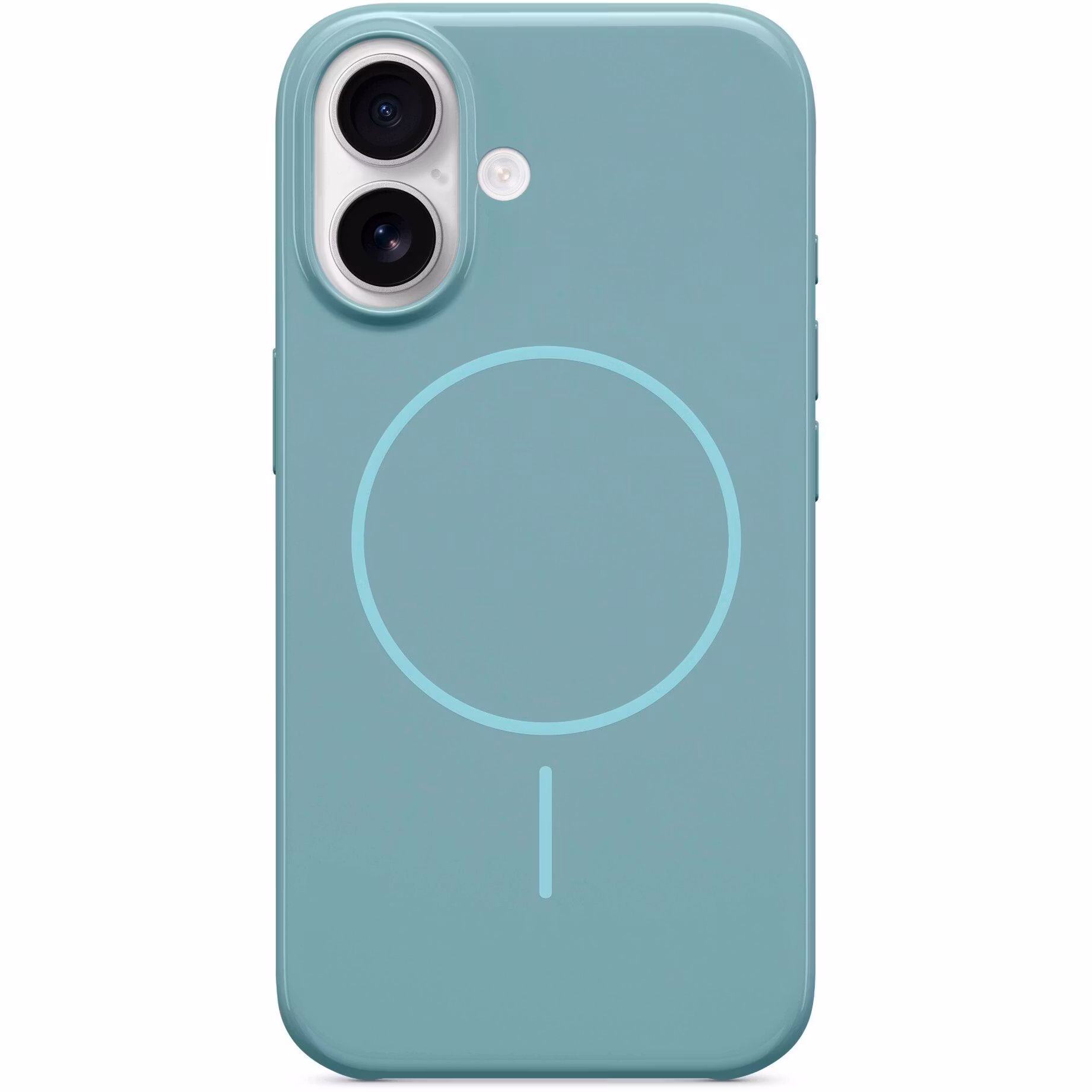 Apple Beats Case with MagSafe, mobile phone case (light blue, iPhone 16)