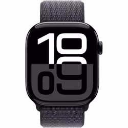 Apple Watch Series 10 GPS 46 mm Jetblack alum Sportloop
