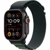 Apple Watch Ultra 2, Smartwatch (black, 49 mm, Alpine Loop dark green, titanium case, cellular)