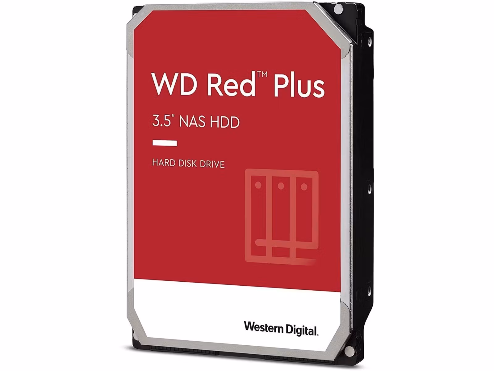 WD Red Plus Hårddisk WD101EFBX 10TB 3.5" Serial ATA-600 7200rpm