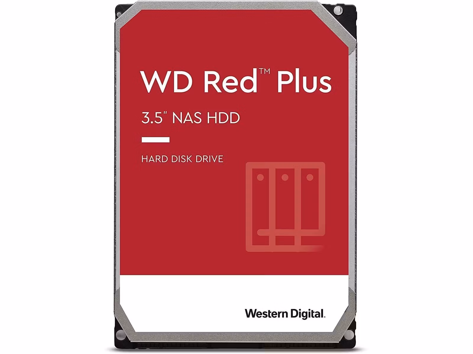 WD Red Plus Hårddisk WD101EFBX 10TB 3.5" Serial ATA-600 7200rpm