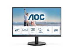 AOC Q27B3MA, LED - 27 - LED, HDMI, DisplayPort, QHD, VA, Adaptive Sync, black