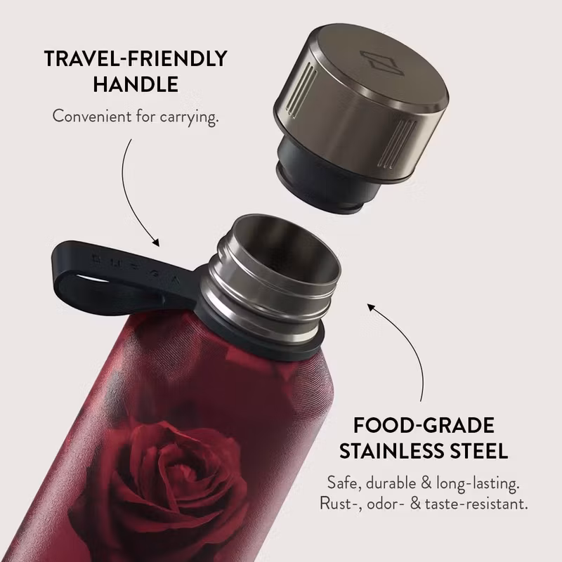 Burga Femme Fatale 800 ml Vatten-/Termosflaska i rostfritt stål