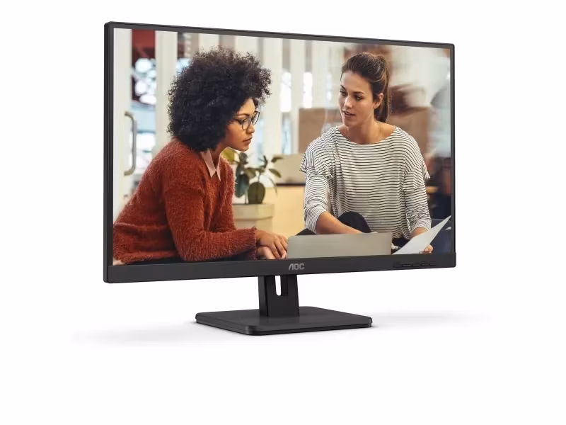 AOC 24E3UM, LED monitor (61 cm (24 inch), black, FullHD, VA, 75 Hz, HDR)