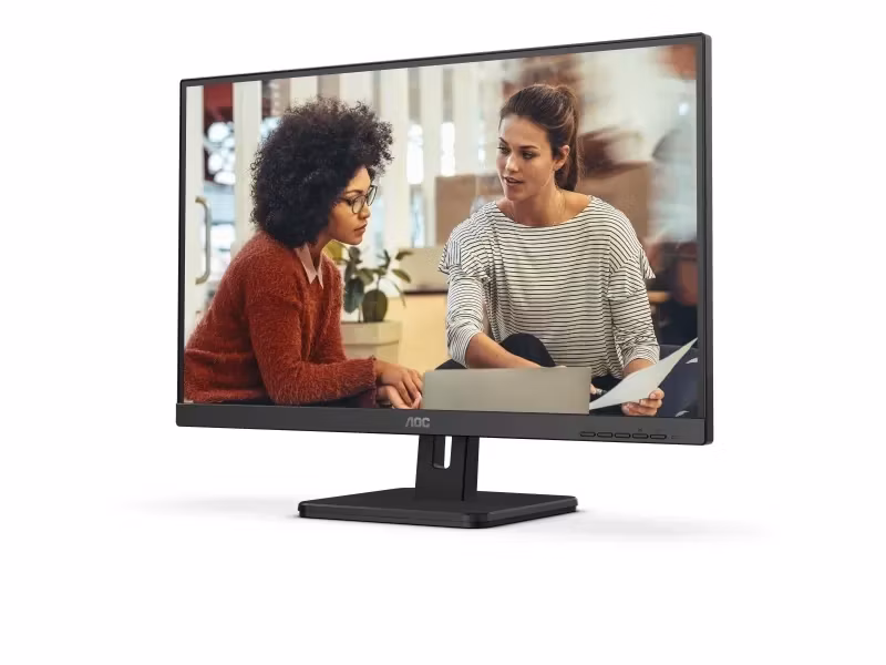 AOC 24E3UM, LED monitor (61 cm (24 inch), black, FullHD, VA, 75 Hz, HDR)