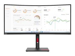 Lenovo ThinkVision T34w-30 34" Ultrawide Välvd Skärm