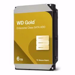 WD Gold Harddisk WD6004FRYZ 6TB 3.5" Serial ATA-600 7200rpm
