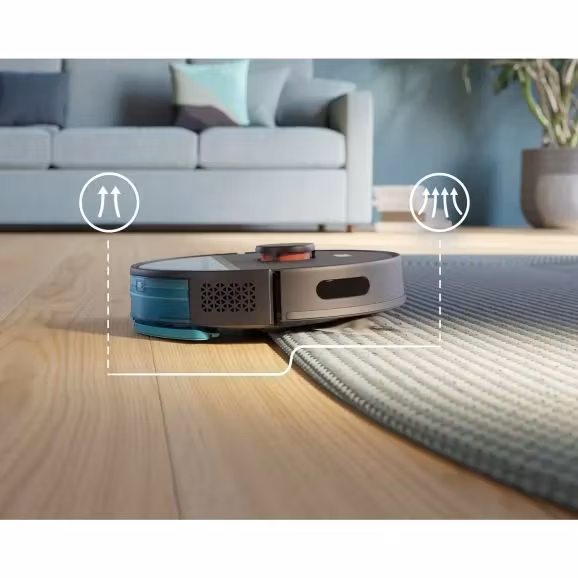 Philips HomeRun 3000 Aqua Robotdammsugare svart