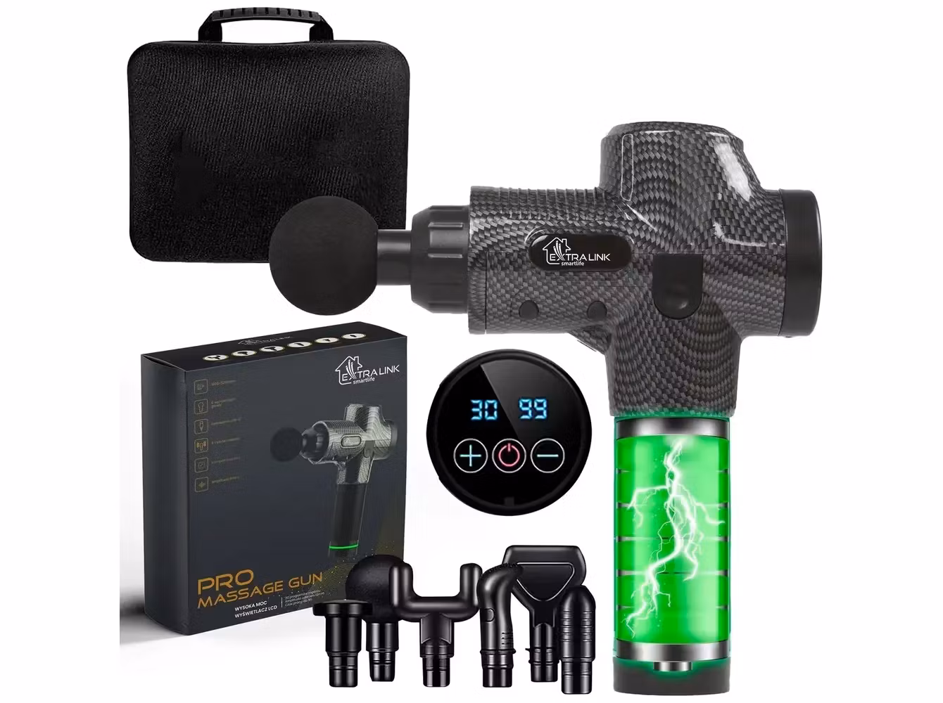 Extralink Massage Gun Pro Massagepistol