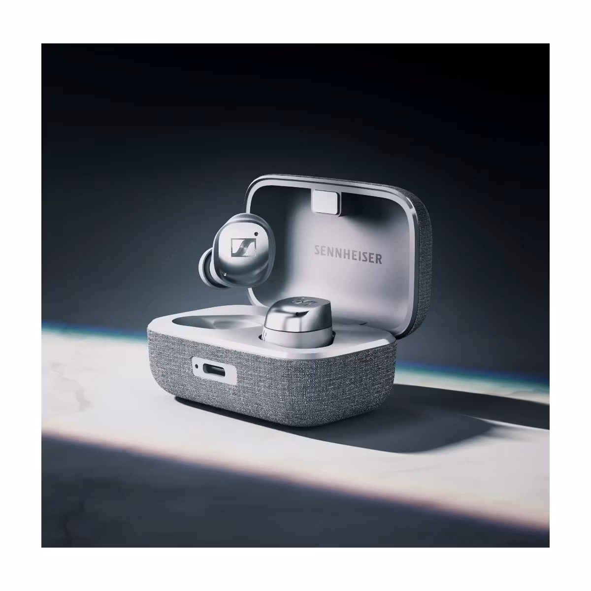 Sennheiser Momentum TW 4 Silver White