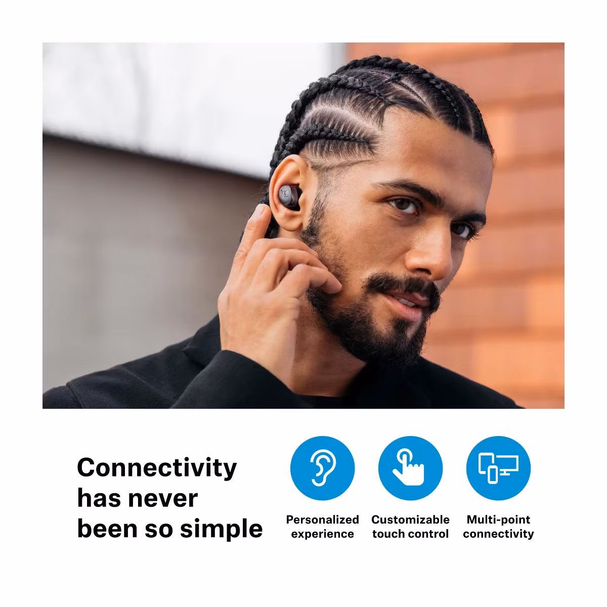 Sennheiser Momentum TW 4 Silver White