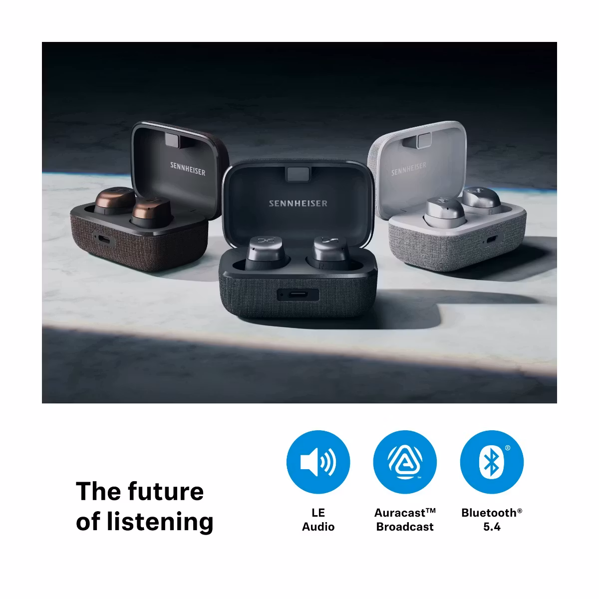 Sennheiser Momentum TW 4 Black Graphite