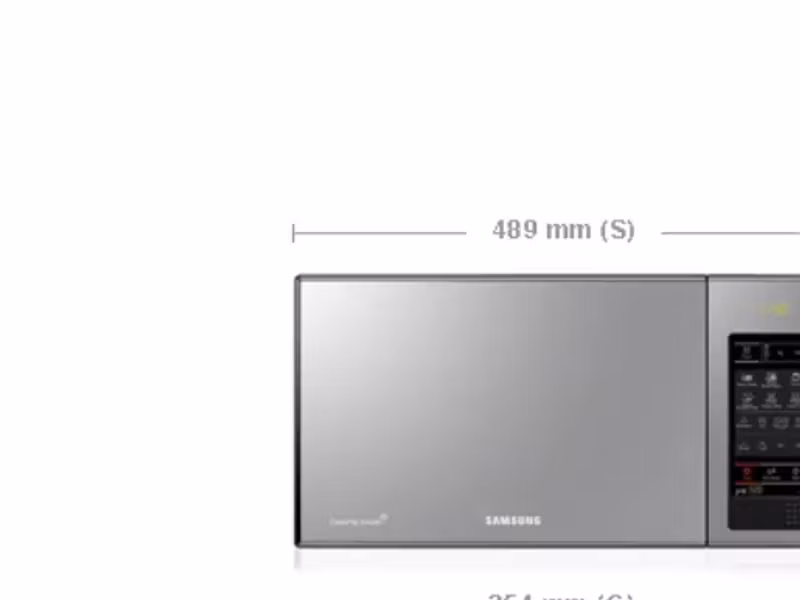 Samsung GE83X Grillmikrovågsugn 23 l 800 W Silver/Black