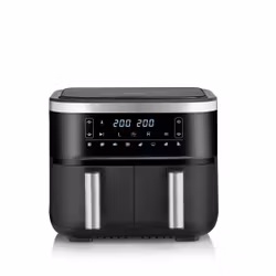 Severin AirFryer Dubbel 2X4L FR2453 2850w Svart