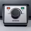 Severin WA 2106 Dubbelt våffeljärn Svart