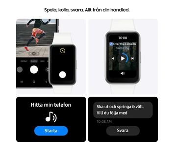 Samsung Galaxy Fit3 fitness tracker Silver/Vit