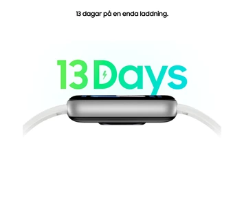 Samsung Galaxy Fit3 fitness tracker Silver/Vit