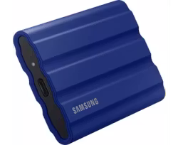 SAMSUNG Portable SSD T7 Shield 2 TB - USB-C 3.2 Gen 2, blue