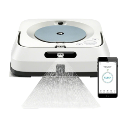 iRobot Braava jet m6 Robotgolvtvätt Vit och Grå