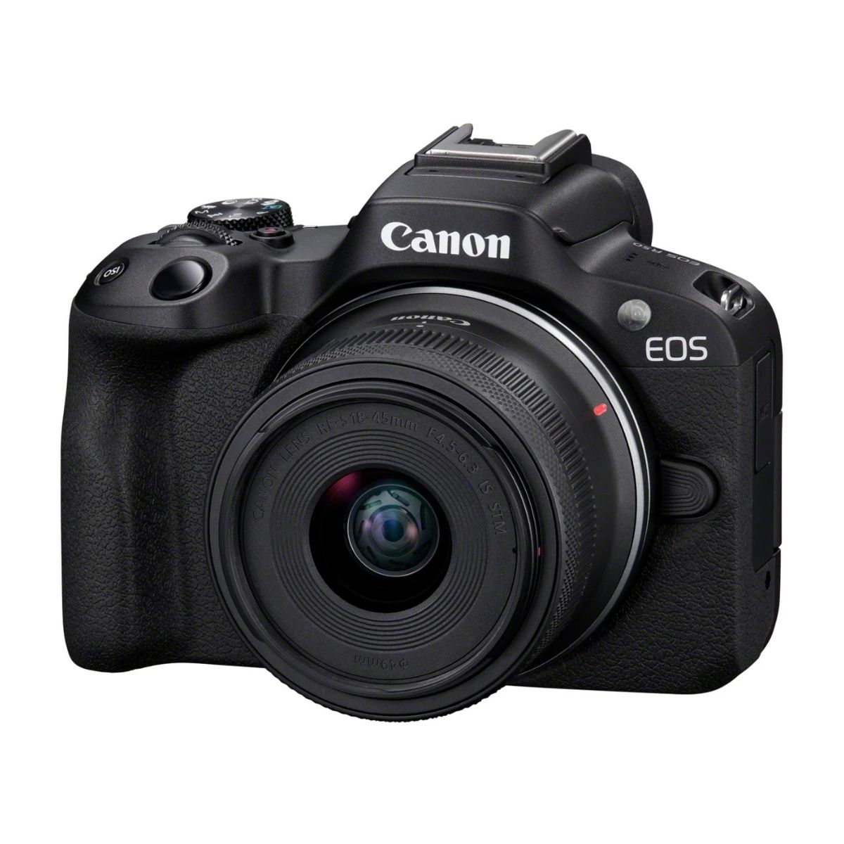 Canon Eos R50 Spegelfri kamera Svart + Rf-S 18–45 mm Is stm-objektiv