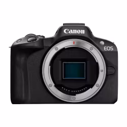 Canon Eos R50 Spegelfri kamera Svart + Rf-S 18–45 mm Is stm-objektiv