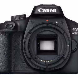 Canon EOS 4000D + 18-55/3,5-5,6 DC III Svart