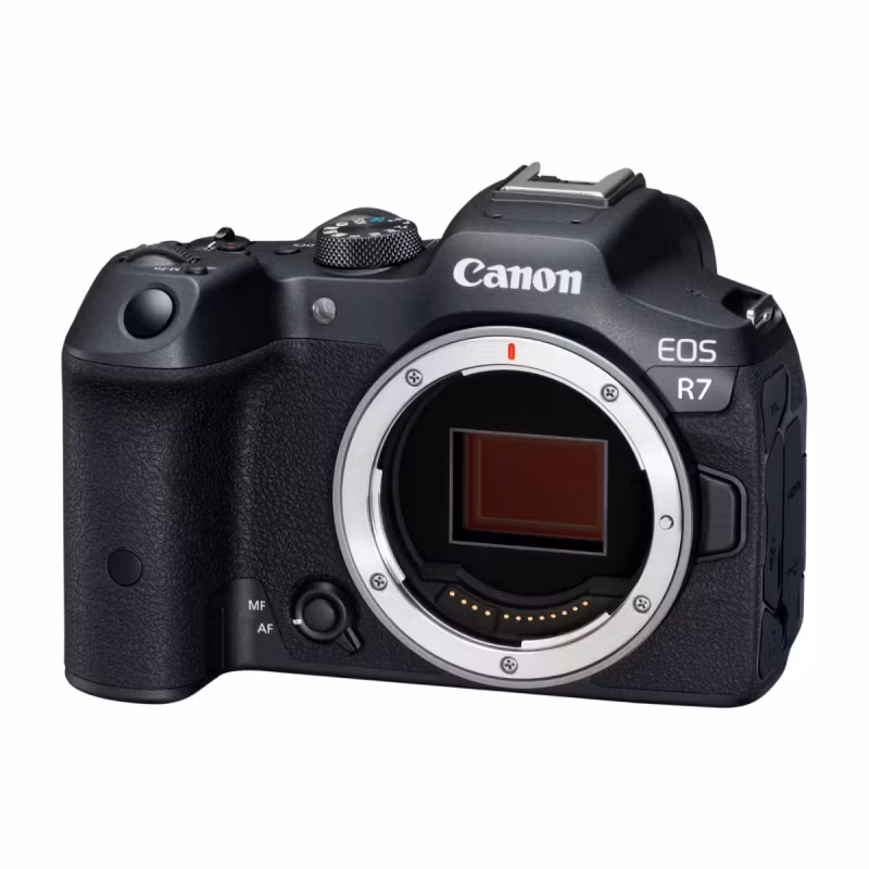 Canon EOS R7 Spegellös APS-C-kamera Svart