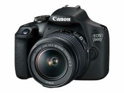 Canon EOS 2000D 24.1Megapixel Digitalkamera Svart