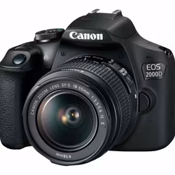 Canon EOS 2000D 24.1Megapixel Digitalkamera Svart
