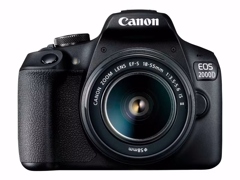 Canon EOS 2000D 24.1Megapixel Digitalkamera Svart