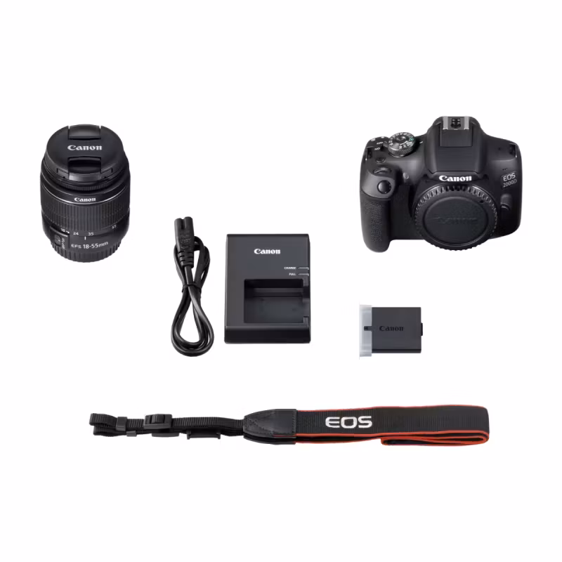 Canon EOS 2000D 24.1 Megapixel Digitalkamera