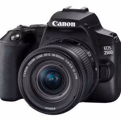 Canon EOS 250D 24.1Megapixel Digitalkamera Svart
